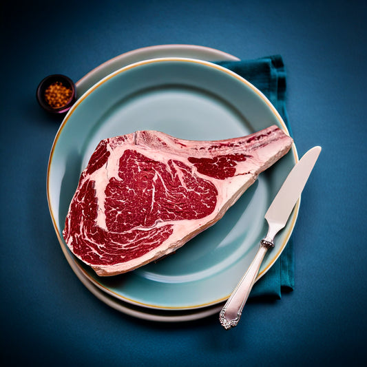 Ribeye Steak with Bone ( 1 Pack 1.30 lbs-1.50 Lbs)