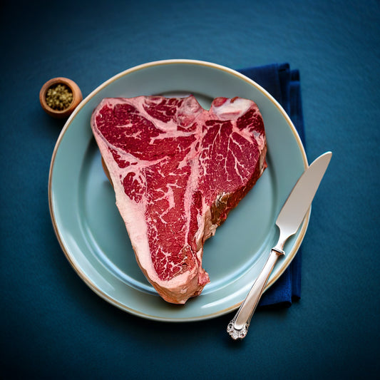 T-Bone/Porterhouse( 1 Piece 1,30-1,70lbs 1 Inch)