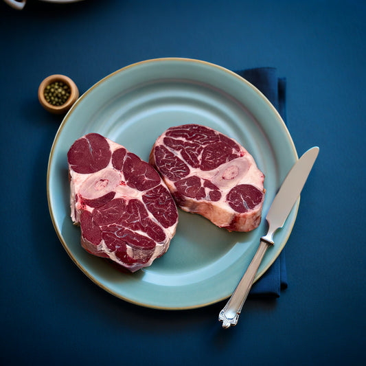 Beef Shank (1 Pack 2 Pieces  1-inch  1.90-2.10 lbs)